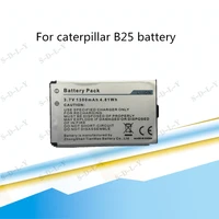 high capacity 1300mah 4 81wh b25 battery replacement li ion bateria for caterpillar b25 cat b25 smartphone rechargeable