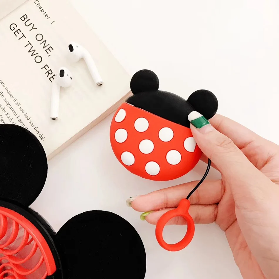 Чехол для Apple Airpods, 3D радужный чехол для наушников Airpods, чехол для наушников, роскошные силиконовые наушники, чехол с кольцом, чехол