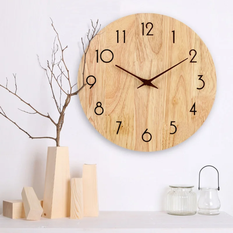 Новые Полезные деревянные указки DIY креативные настенные часы стрелки из