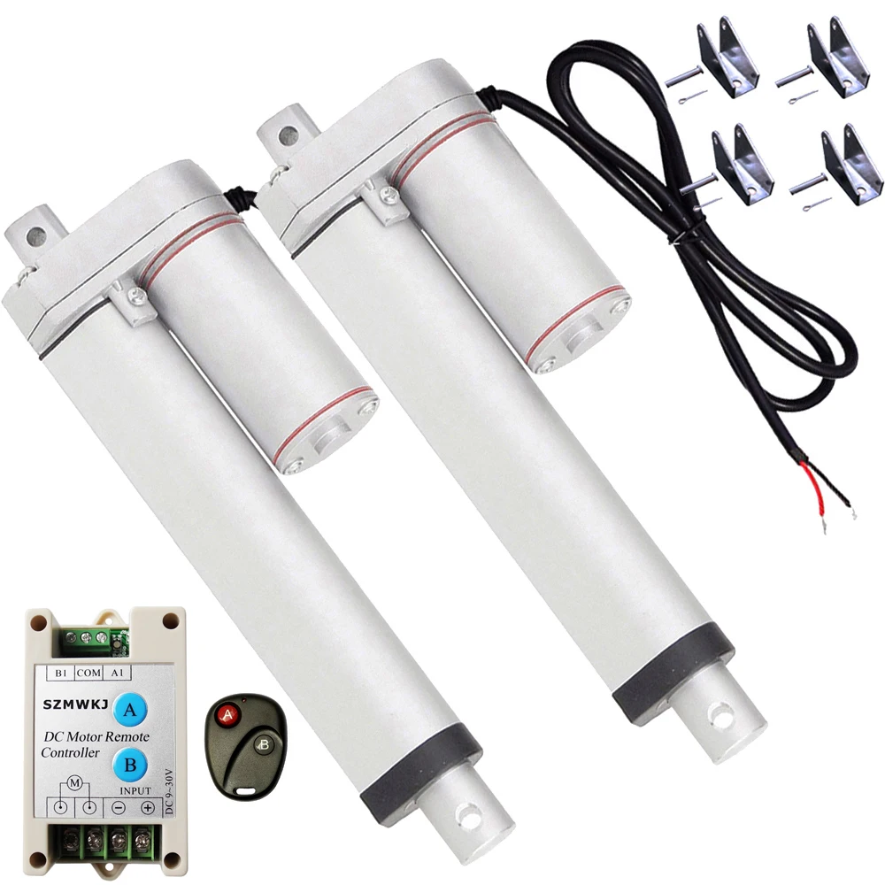 Набор линейных приводов 2 шт. 200 мм/8 дюймов комплекты беспроводных пультов