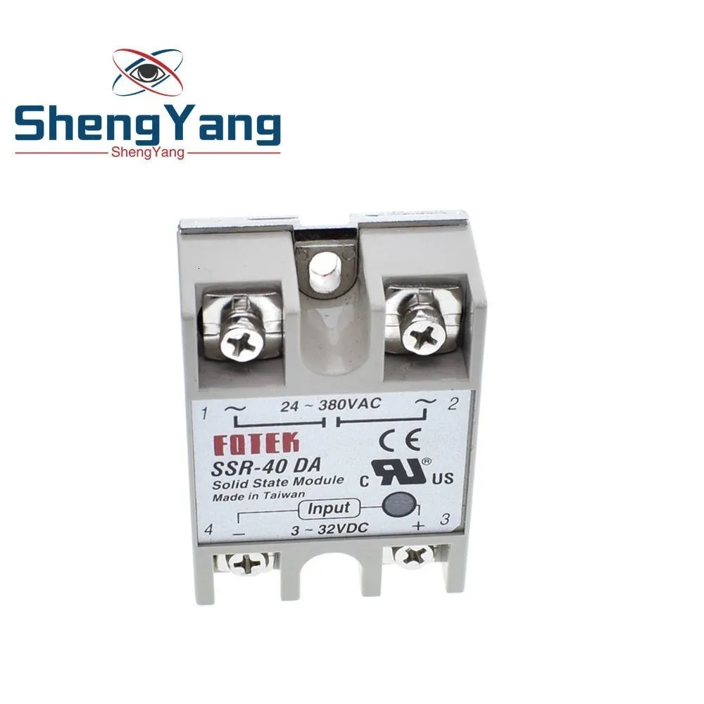 Твердотельные реле SSR-10DA SSR-25DA SSR-40DA SSR-50DA 10A 25A 40A 50A на самом деле 3-32 В постоянного тока в переменный 24-380V AC SSR 10DA 25DA 40DA 50DA