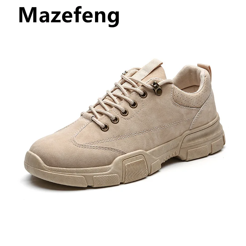 Мужские военные ботинки черные легкие ботильоны из искусственной кожи на