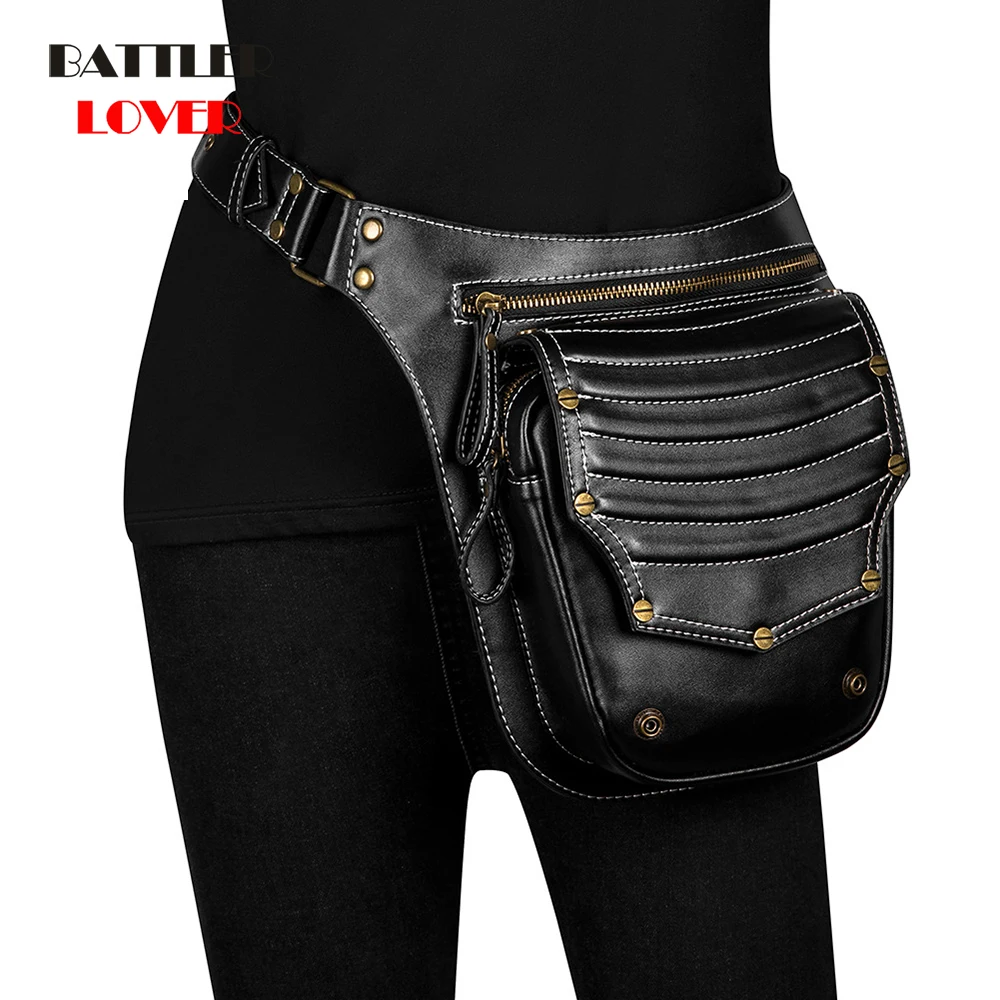 Многофункциональная Кожаная поясная сумка для мужчин и женщин забавная Сумочка