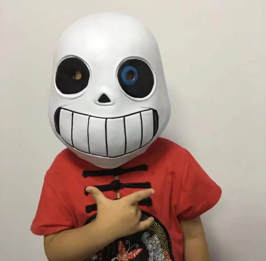 Игра Undertale маска косплей дети Adlut светящиеся маски Хэллоуин Необычные мяч без