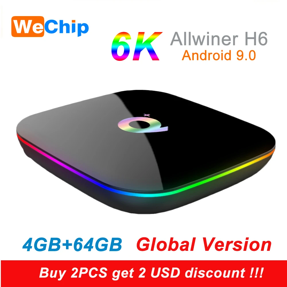 Приставка Смарт ТВ Allwinner H6 4 ядра + 64 ГБ Android 9|ТВ-приставки и медиаплееры| |