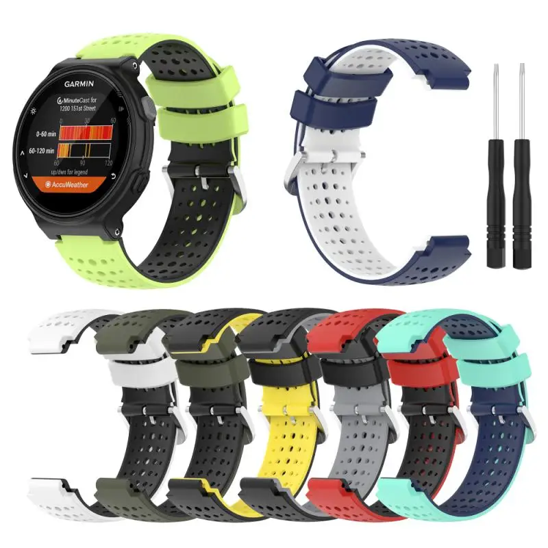 

Ремешок для смарт-часов Garmin Forerunner 230 235 620 630 735XT