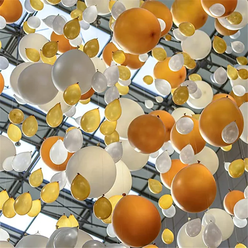 20 Вт 30 шт 5 дюймов розового золота металлических воздушных шаров из латекса