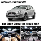 10 шт. x безошибосветодиодный лампы для внутреннего освещения для чтения, комплект для 2007-2016 Fiat bravo 2 II MK2