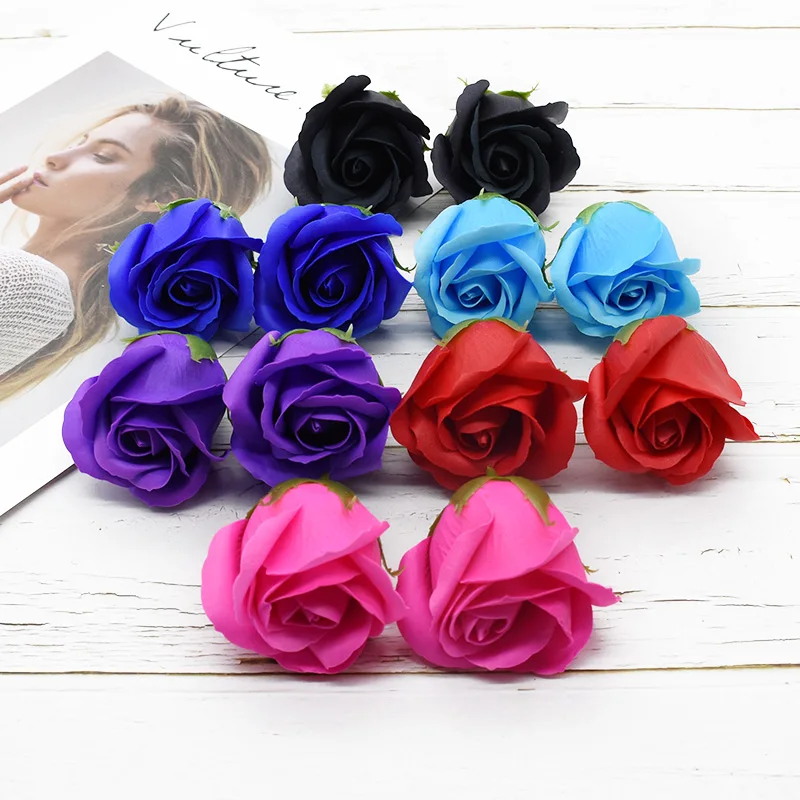 5PcsArtificial Rose Soap Flower Candy Box Wedding Decoration Holiday Gift Home Accessories Bridal Bouquet DIY GiftBoX | Дом и сад