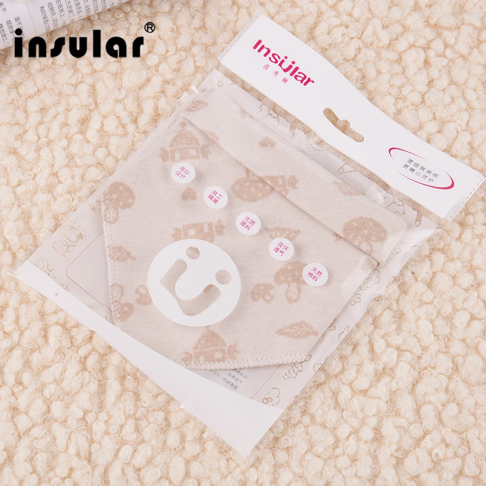 2020 натуральный окрашенный хлопок нагрудники для новорожденных мягкий нагрудник