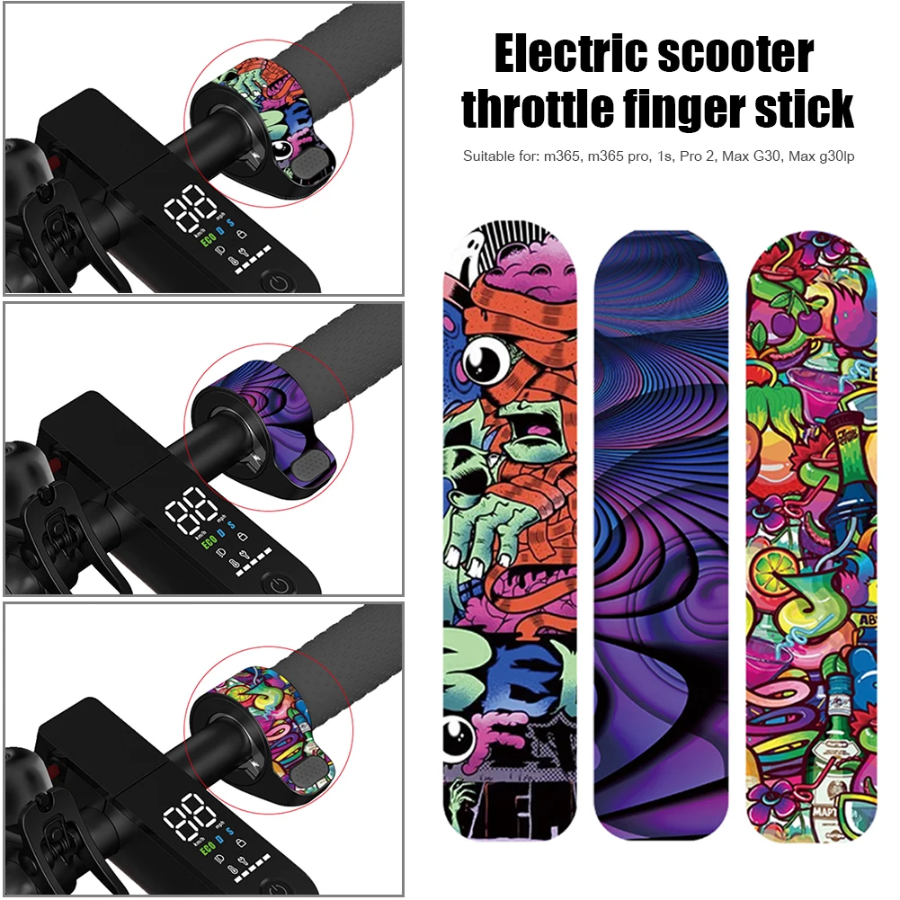 

Electric Scooter Sticker for M365 Pro MAX G30 Skateboard Protective Decals Personality Waterproof Sunscreen Sticker