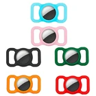 Новый силиконовый защитный чехол с застежкой трекер для Airtag собака кошка защита от потери Регулируемый GPS-видоискатель для домашних животных пожилых