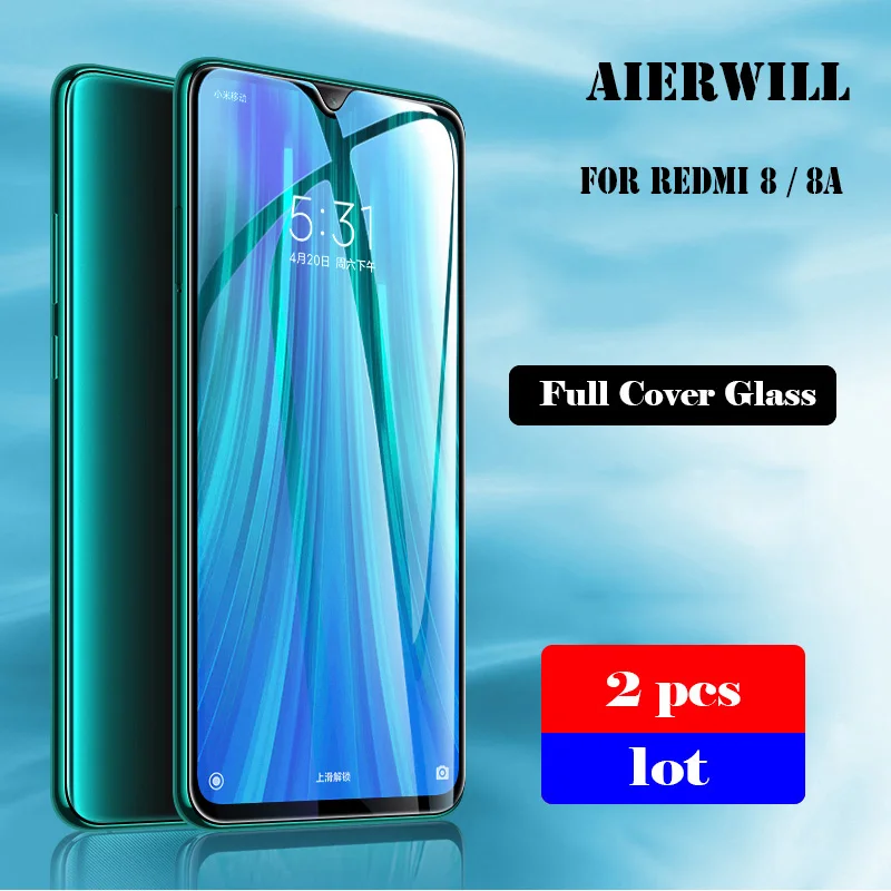 9H стекло для Redmi 8 8A закаленное полное покрытие клеевая защитная пленка на экран