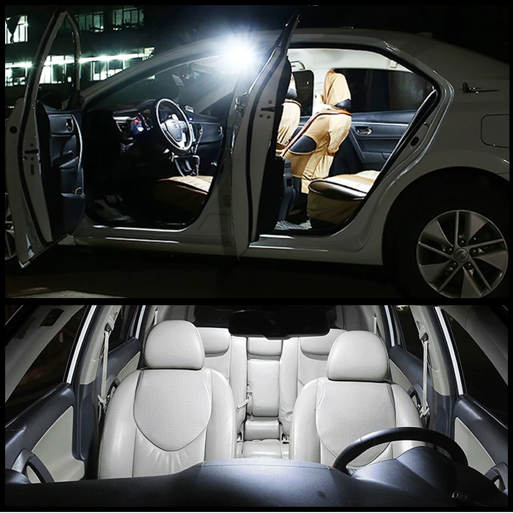 Внутренние светодиодные лампы для BMW X1 E84 F48 X2 F39 X3 E83 F25 X4 F26 X5 E53 E70 F15 F85 X6 E71 E72