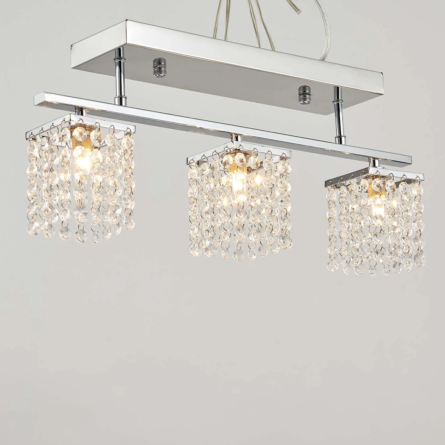 Современная пищевая Люстра для гостиной K9 хрустальная лампа отеля коридора