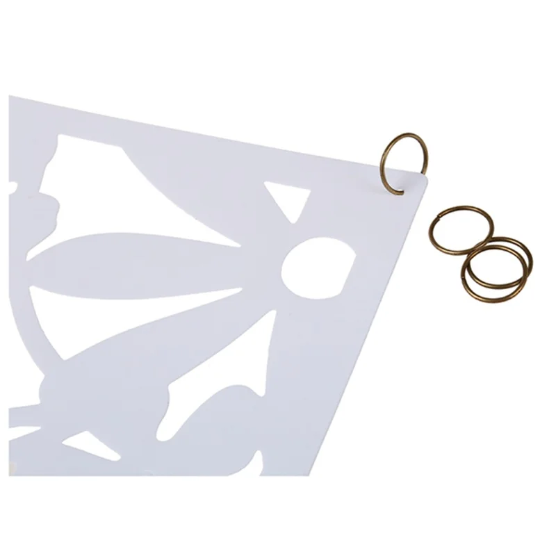 Горячая Распродажа 4 шт Бабочка птица цветок висячие экран разделительная панель