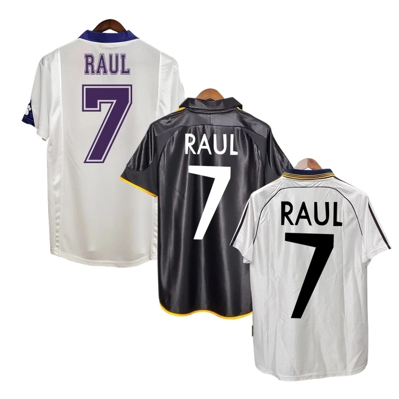 

Retro 1997/98/99 Raul Roberto Carlos Mijatovic Suker Seedorf Classic Shirts Vintage