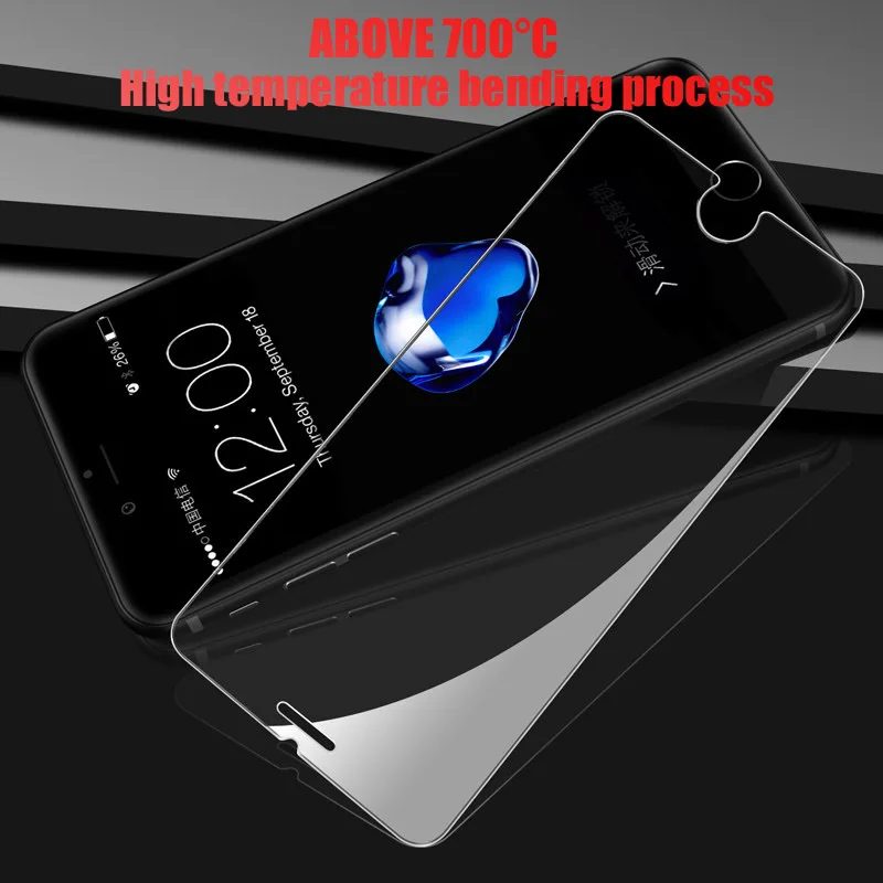 2-1 шт. закаленное стекло для iPhone 11 Pro Max 7 8 Plus Защитная пленка экрана X Xr Xs | Мобильные