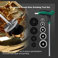 saxophone sound hole grinder tough sturdy stainless steel stable saxophone dresser repair tool for instrument