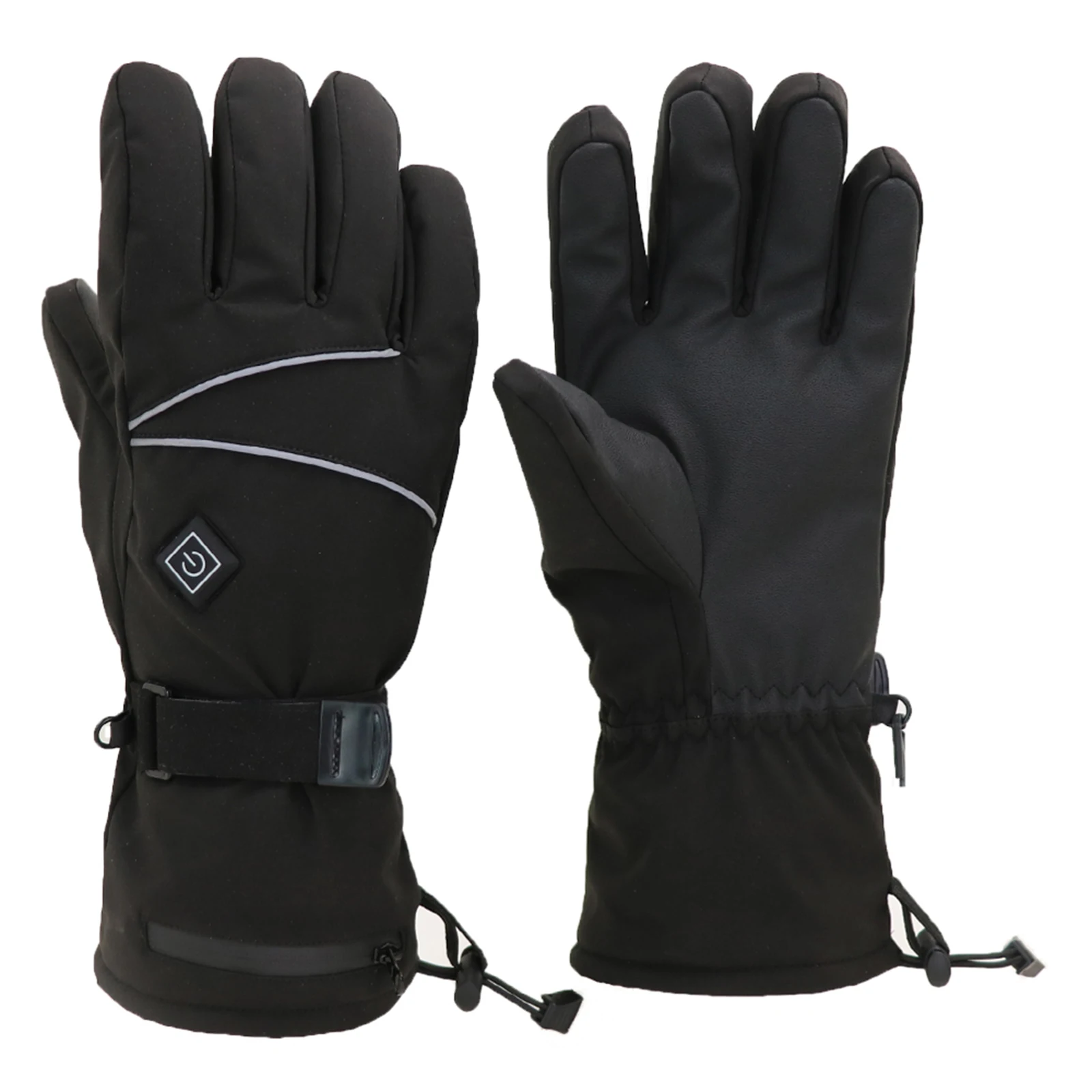 

Перчатки с подогревом и регулируемым ремешком, с электроподогревом