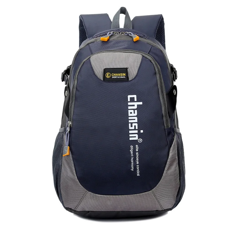 Мужской рюкзак для путешествий вместительный водонепроницаемый нейлоновый