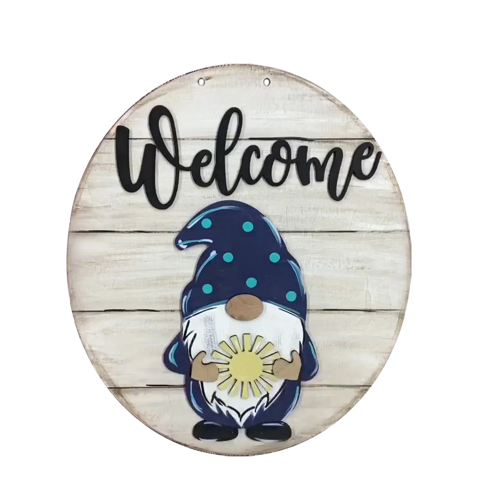 

Gnome Door Hanger Seasonal Welcome Sign With Interchangeable Holiday Pieces For Front Door Porch Hanging Handmade
