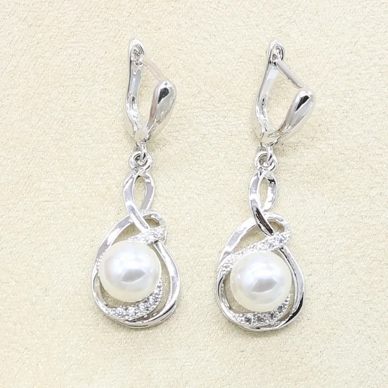 Женский ювелирный комплект из колье серёг и браслета|Ювелирные наборы для