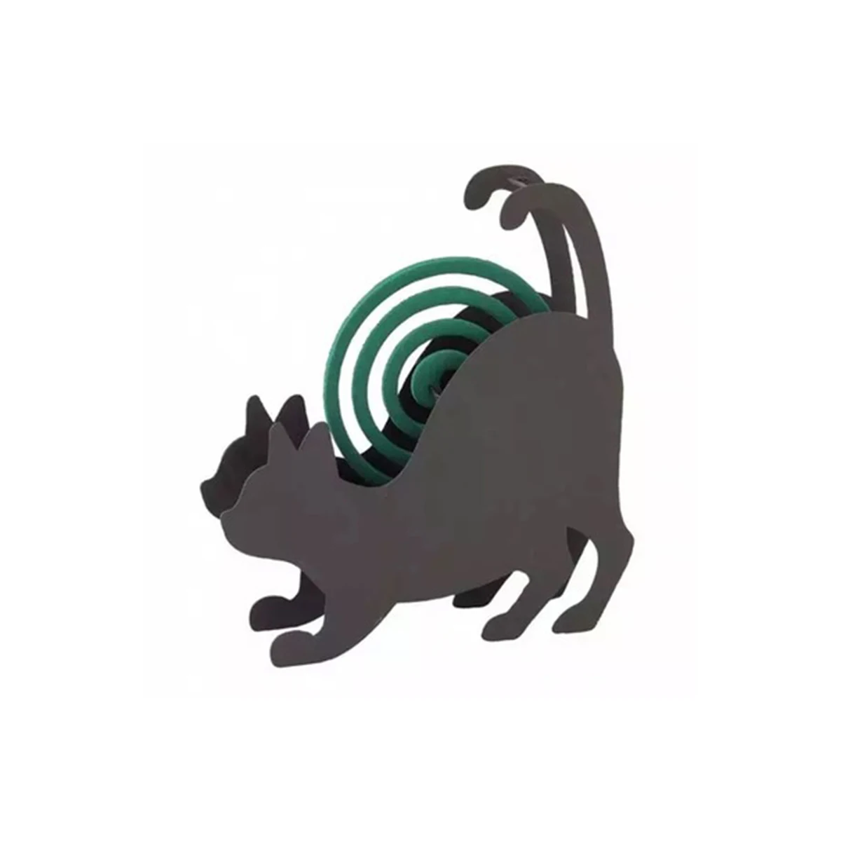 Кота Форма держатель ладана животных комаров кронштейн катушки украшения