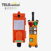 industrial radio remote control system 4 double speed buttons crane wireless remote controller f21 4d