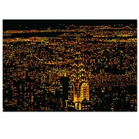 new york scratch night view poster sticker deluxe erase black scratch world map scratch off foil layer coating painting as gift