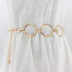 105 см пояс для брюк Классическая поясная цепочка круглая полый пояс для женщин в стиле хип-хоп модные красивые поясные ремни 2020 модные