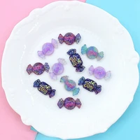 10pcs resin flatback candy food charms for diy slime jewelry making accessories phone decoration supplies