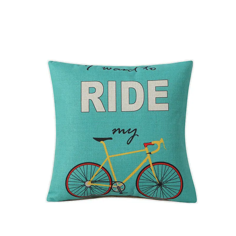 Наволочка для подушки в европейском ретро стиле хлопковая льняная наволочка