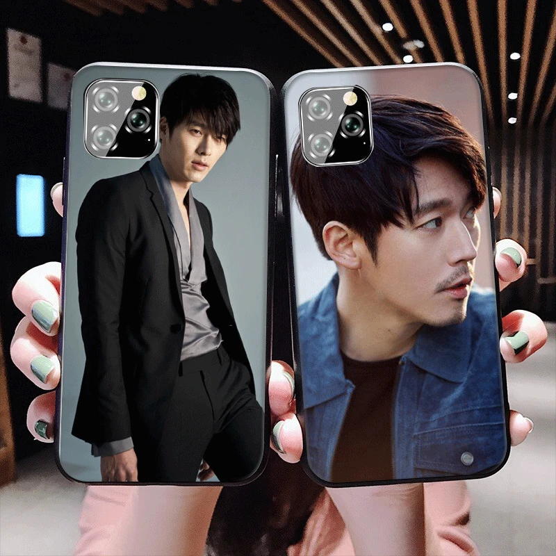Hyun Bin мобильный телефон чехол из ТПУ для iPhone SE 2020 11 Pro X XR XS Max 7 8 6 6s Plus 5 5s|Бамперы| |