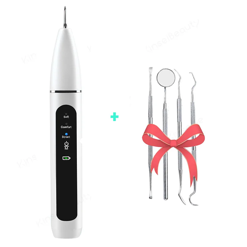 

Raspador de dientes electrico ultrasonico para el hogar, limpiador Dental con pantalla inteligente, 3 modos de limpieza