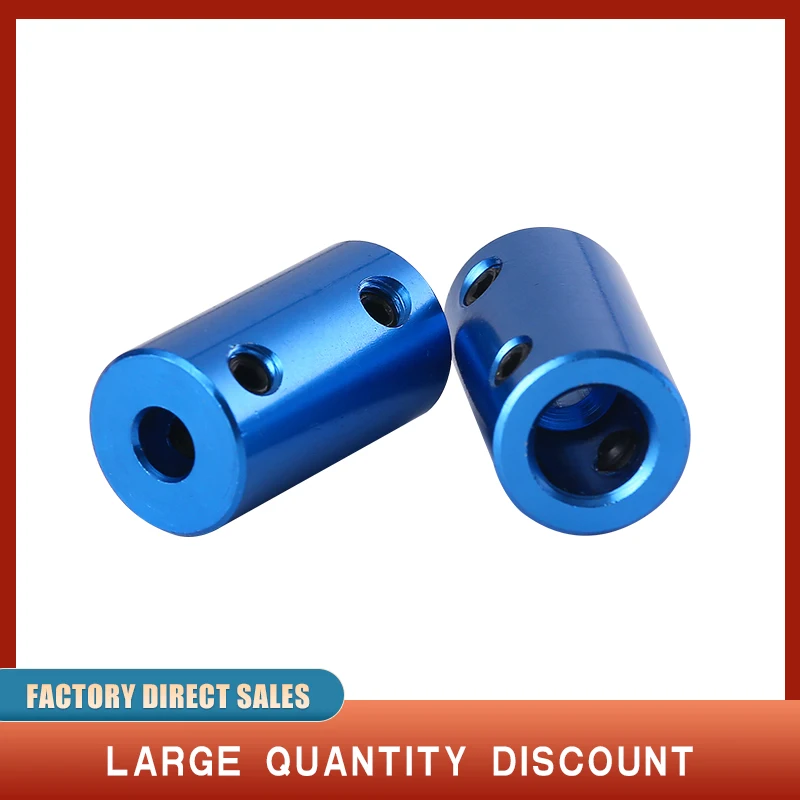 D14L25 муфта из алюминиевого сплава с отверстием 3*5 мм 4*6 5*8 деталь для 3d-печати