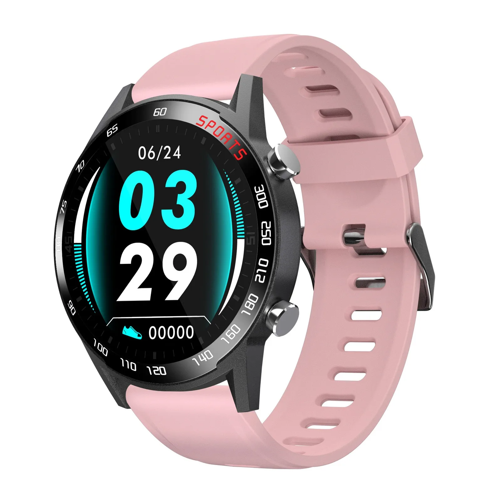 T23 Smart Watch Waterproof Body Temperature Fitness Tracker Bracelet Heart Rate Monitor For Ios Android Men Women #6#g3 | Электроника