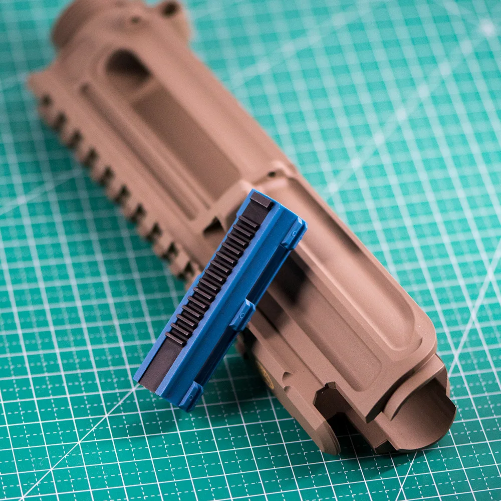 Полностью стальной поршень 14/15 зубьев для M4 AK G36 MP5 Airsoft AEG Gel Blaster коробка передач Ver.