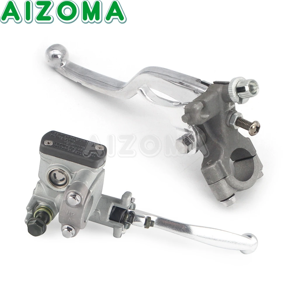 Мотоцикл 22 мм Гидравлический тормозной главный цилиндр окунь рычаги кабель