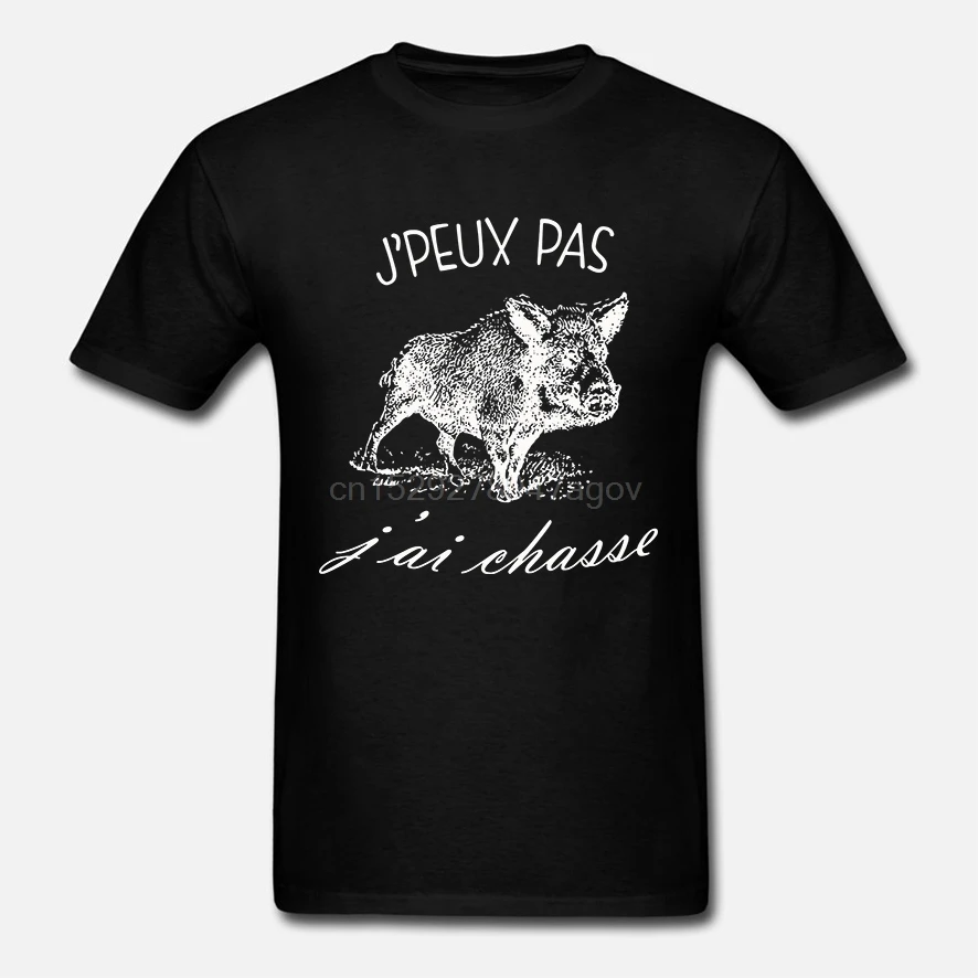 100 Jpeux Pas Jai Chasse - J'peux Jɺi футболка элегантный стиль (S-5XL) | Мужская одежда