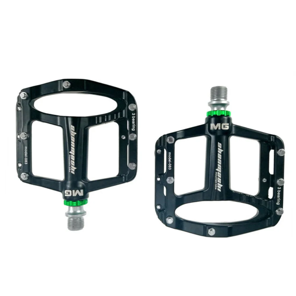 

Bicycle Pedal Alloy Flat Platform Pedals 3 Bearing MTB Road Bike Flat Pedal Bicycle Parts Accessories