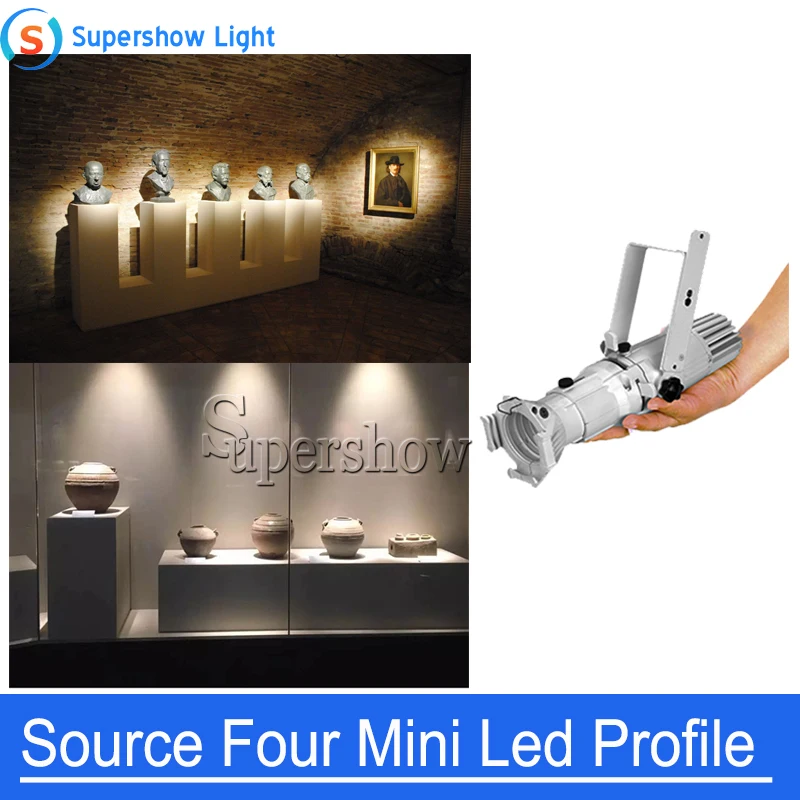 2 шт./лот Мини 20 Вт светодиодное павильонное освещение профиль лёгкий WW/CW/2in1 DMX или