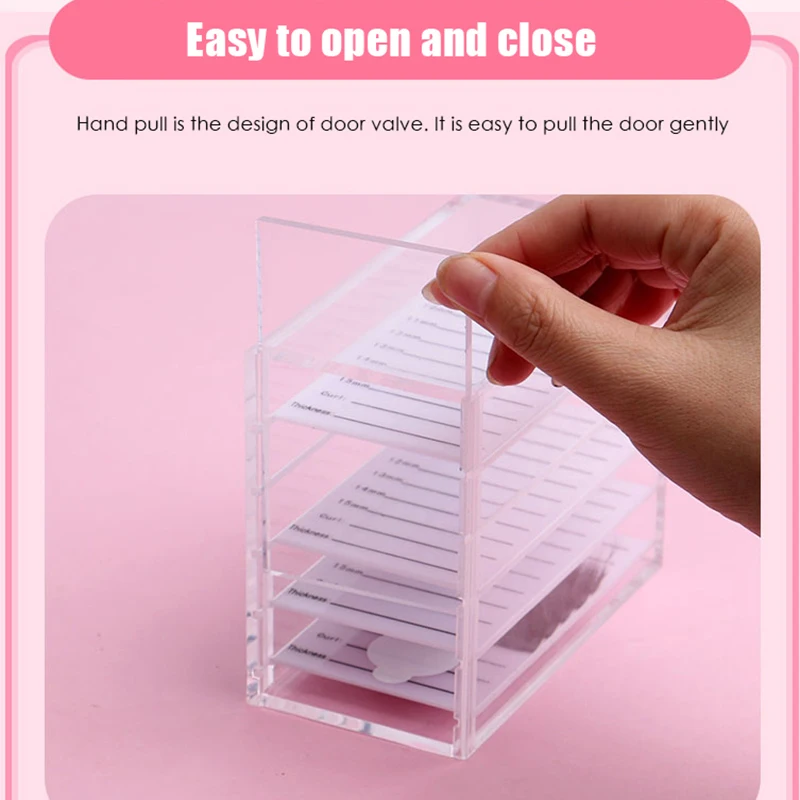 Контейнер для хранения ресниц наращивания|Накладные ресницы| |