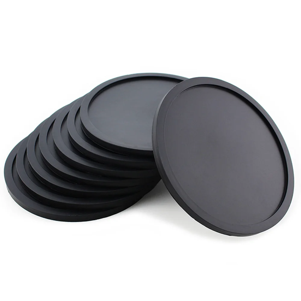

Non-slip Silicone Drinking Coaster Holder Cup Mat Pad Coaster Table Placemats Nonslip Coffeee Cup Mat Kitchen Accessories