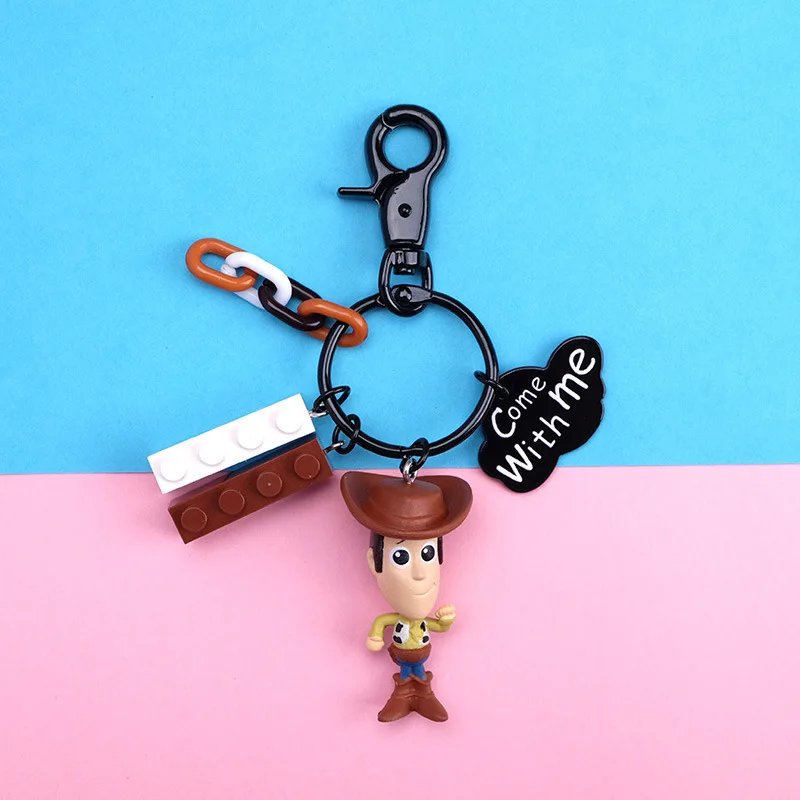 Новинка Disney Movie Toy Story 4 брелок Woody Базз Лайтер ПВХ фигурка Jessie Alien игрушки для детей