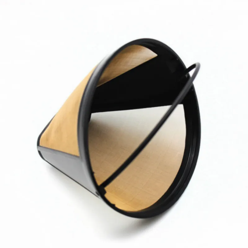 Многоразовая сменная Кофеварка #4 в виде конуса фильтр для кофемашины бумажные