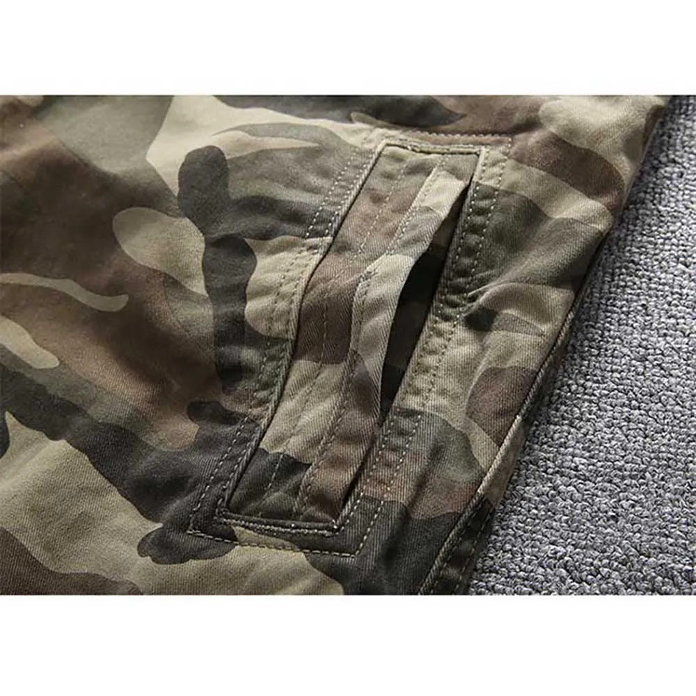 New Fashion Camouflage Shirts Men's Casual Military Army Style Cargo Shirt Long Sleeve Streetwear Clothing
