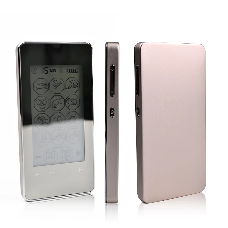 Массажер импульсный Аккумуляторный с сенсорным экраном 12 режимов|Расслабляющие