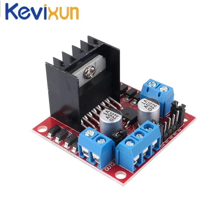 

5pcs/ L298N driver board module L298 stepper motor smart car robot breadboard peltier High Power