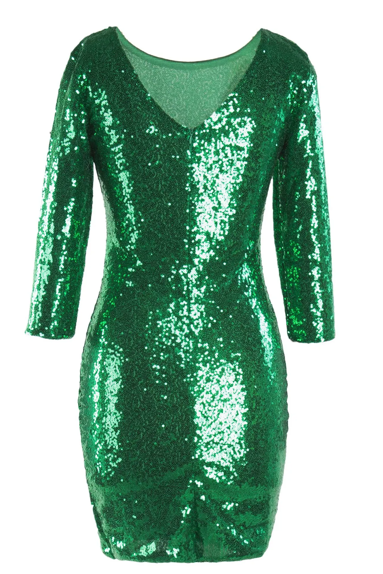 

Dress Real Woman and Summer Europe America New Temperament Elegant Sequins Open Back Bag Hips Step Nightclub 2021 ZITY